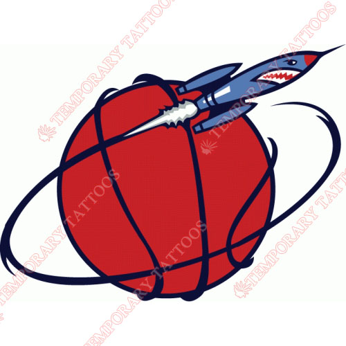 Houston Rockets Customize Temporary Tattoos Stickers NO.1024